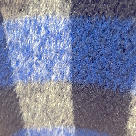 Paper London Rainbow Plaid Wool Coat - Picture 10 of 10